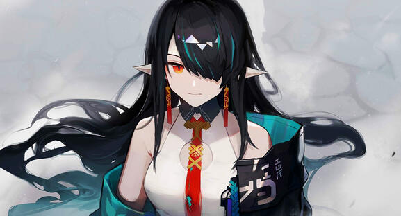 Face Claim by Dusk from Arknights